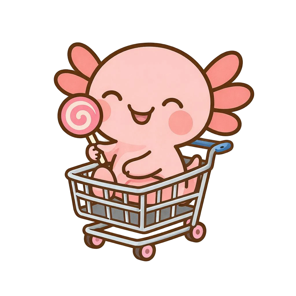 Icono Ajolote con carrito